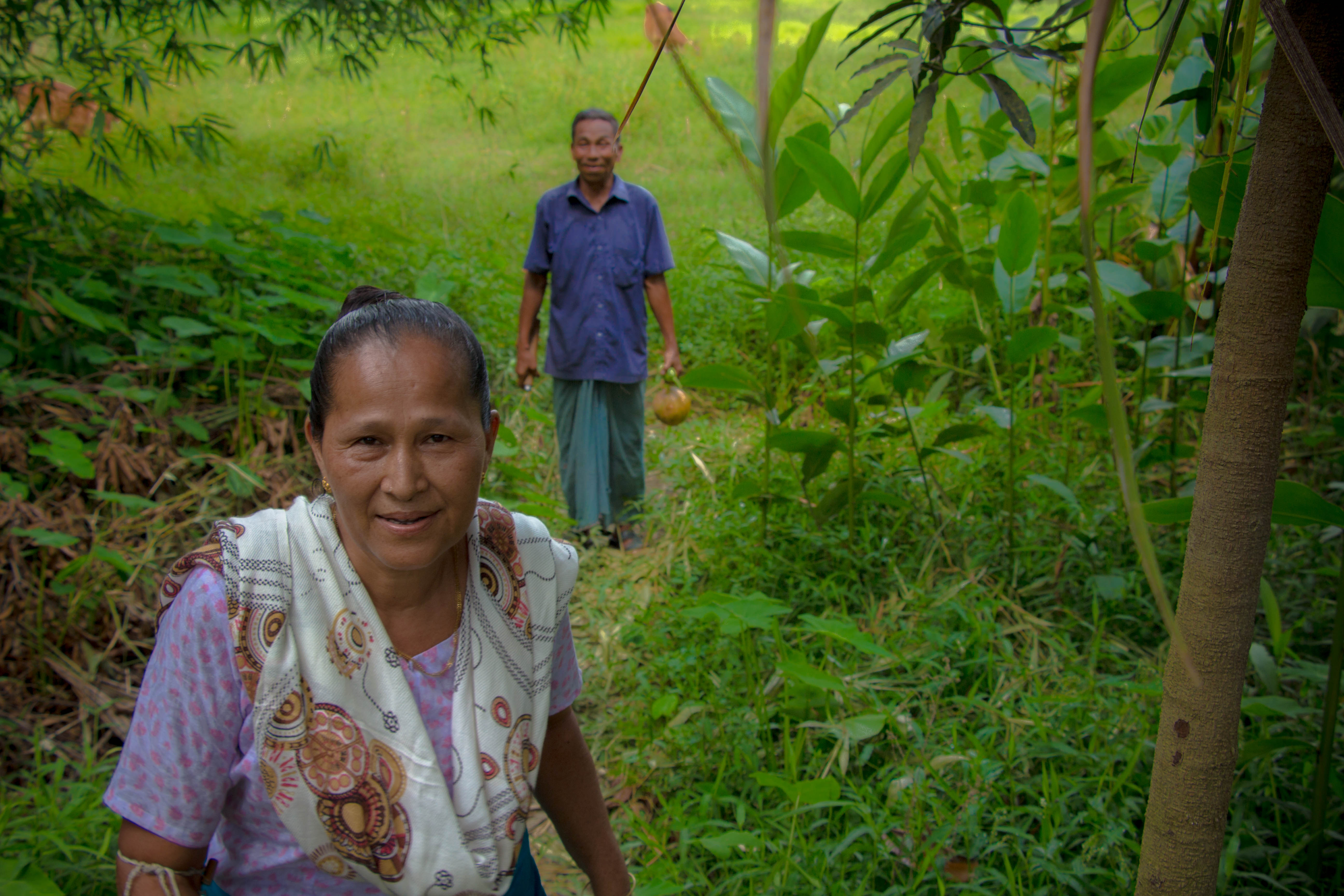 Returning back home after working in field at Khagrachari, Bangladesh. Photo: Farha Khan. Source: Flickr (IFPRI Images)